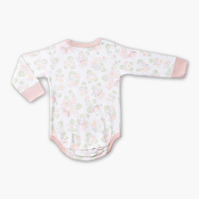 Sapling Child Organic Dune Flowers Long Sleeve Bodysuit