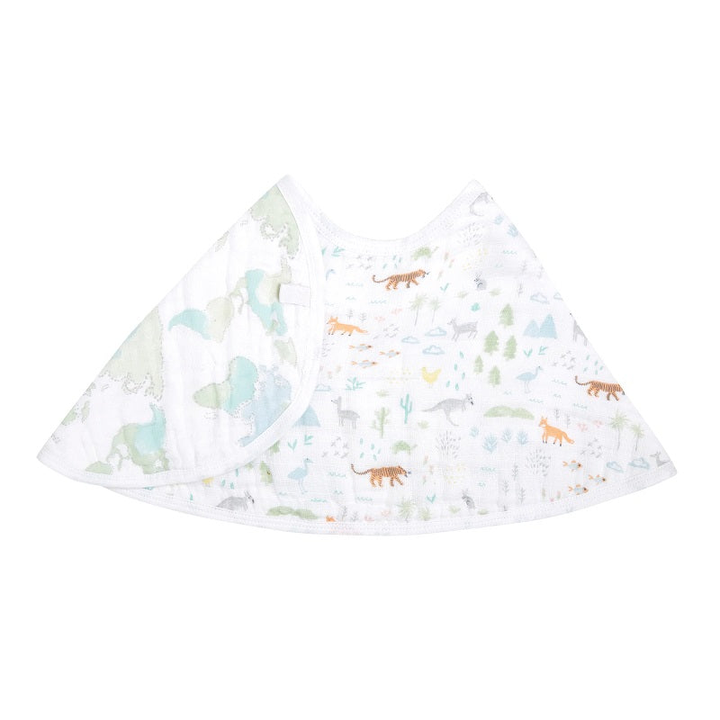 Aden And Anais Essential Classic Burpy Bib - Voyager