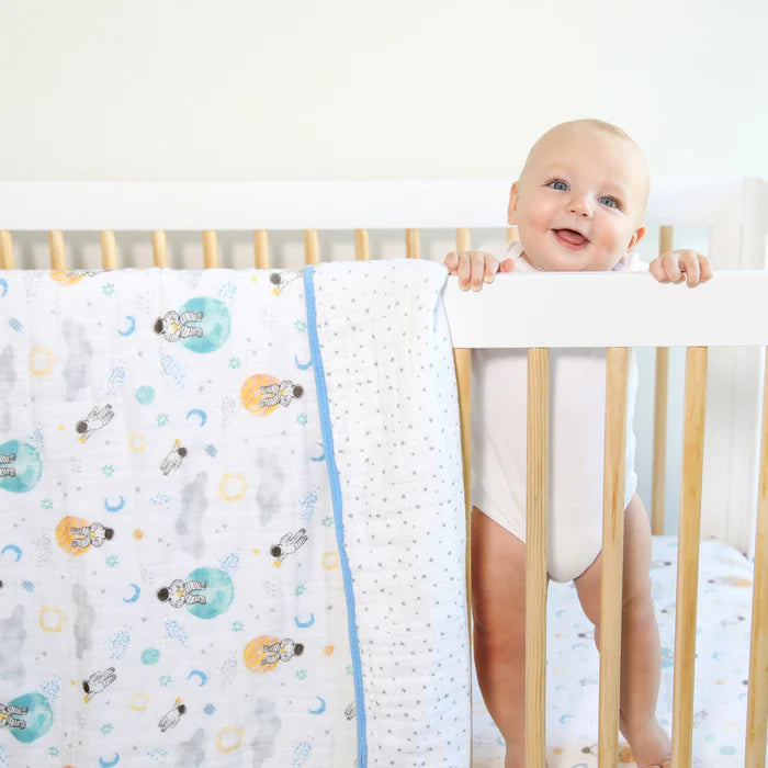 Aden and Anais Essentials Muslin Blanket - Space Explorers