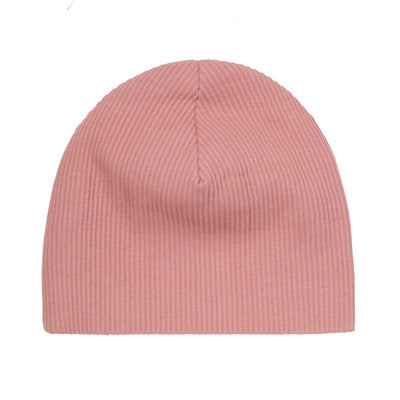 Designer Kidz Bobbie Rib Beanie - Tea Rose