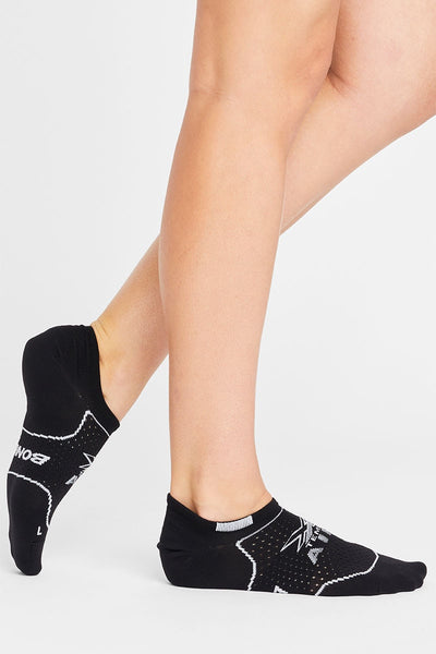 Bonds Womens X-Temp No Show Socks 2 Pack - Black