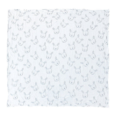 Mister Fly Muslin Wrap - Bunny Yardage