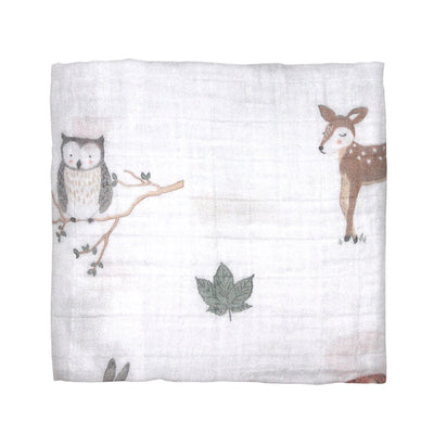 Mister Fly Muslin Wrap - Woodland