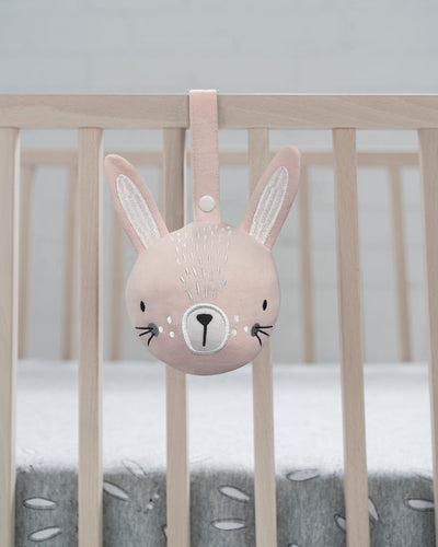 Mister Fly Pram Rattle Ball - Pink Bunny