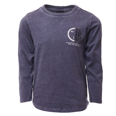 St Goliath Search Long Sleeve Tee - Blue