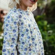 Peggy Sofia Shirt - Blue Floral