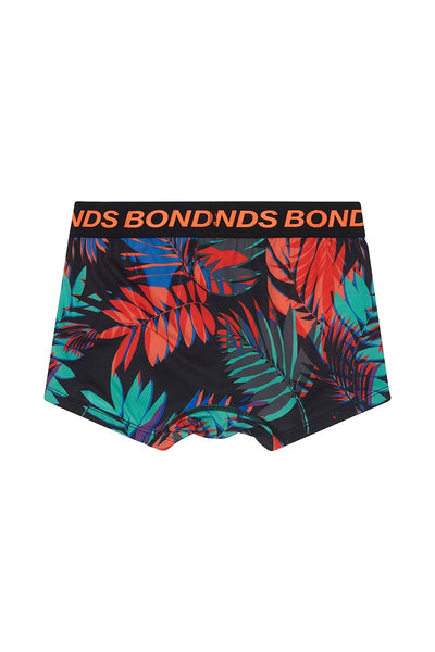 Bonds Boys Microfibre Sport Trunk - Tropical Universe