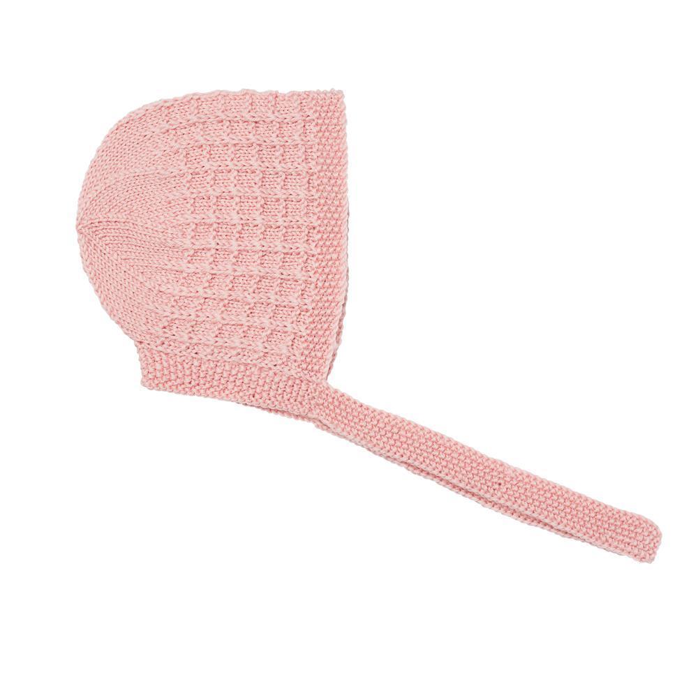 Acorn Lace Bonnet - Pink-Outlet Shop For Kids
