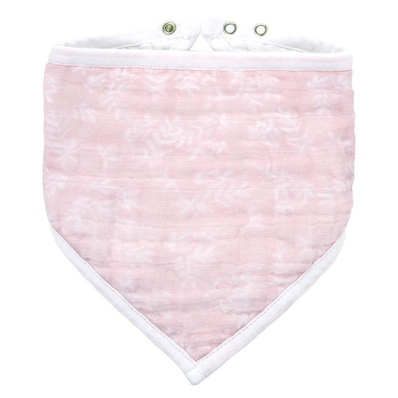 Aden and Anais Classic Muslin Adjustable Bandana Bib - Forest Fantasy Leaves - Outlet Shop For Kids