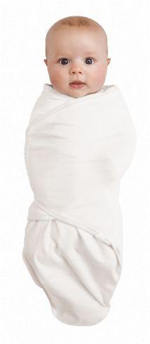 Baby Studio 0.2 TOG Bamboo Swaddlewrap - Bright White-Outlet Shop For Kids