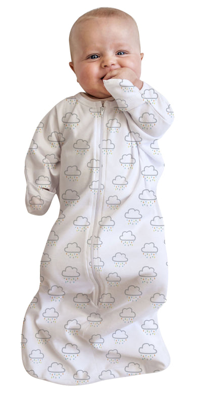 Baby Studio All In One Swaddle Bag - Clouds-Outlet Shop For Kids