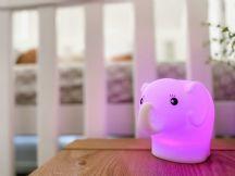Baby Studio Soft Silicon Night Light - Elephant-Outlet Shop For Kids