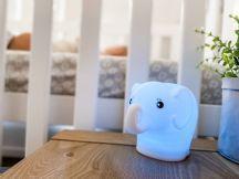 Baby Studio Soft Silicon Night Light - Elephant-Outlet Shop For Kids