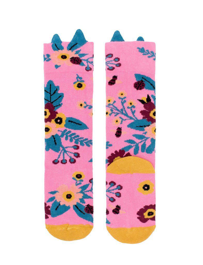 Billy Loves Audrey Garden Socks - Knee High Pink-Outlet Shop For Kids
