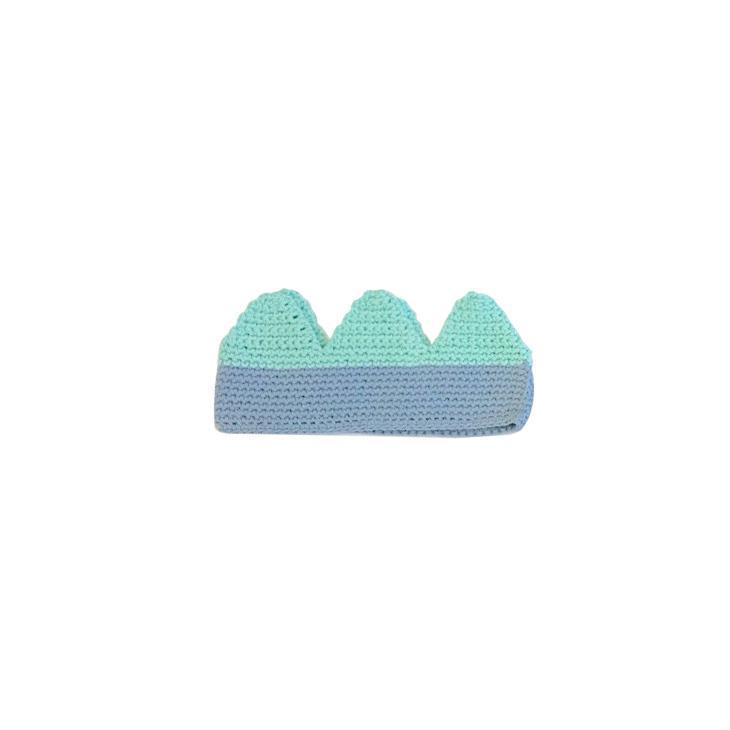 Billy Loves Audrey Knitted Crown - Teal Blue-Outlet Shop For Kids