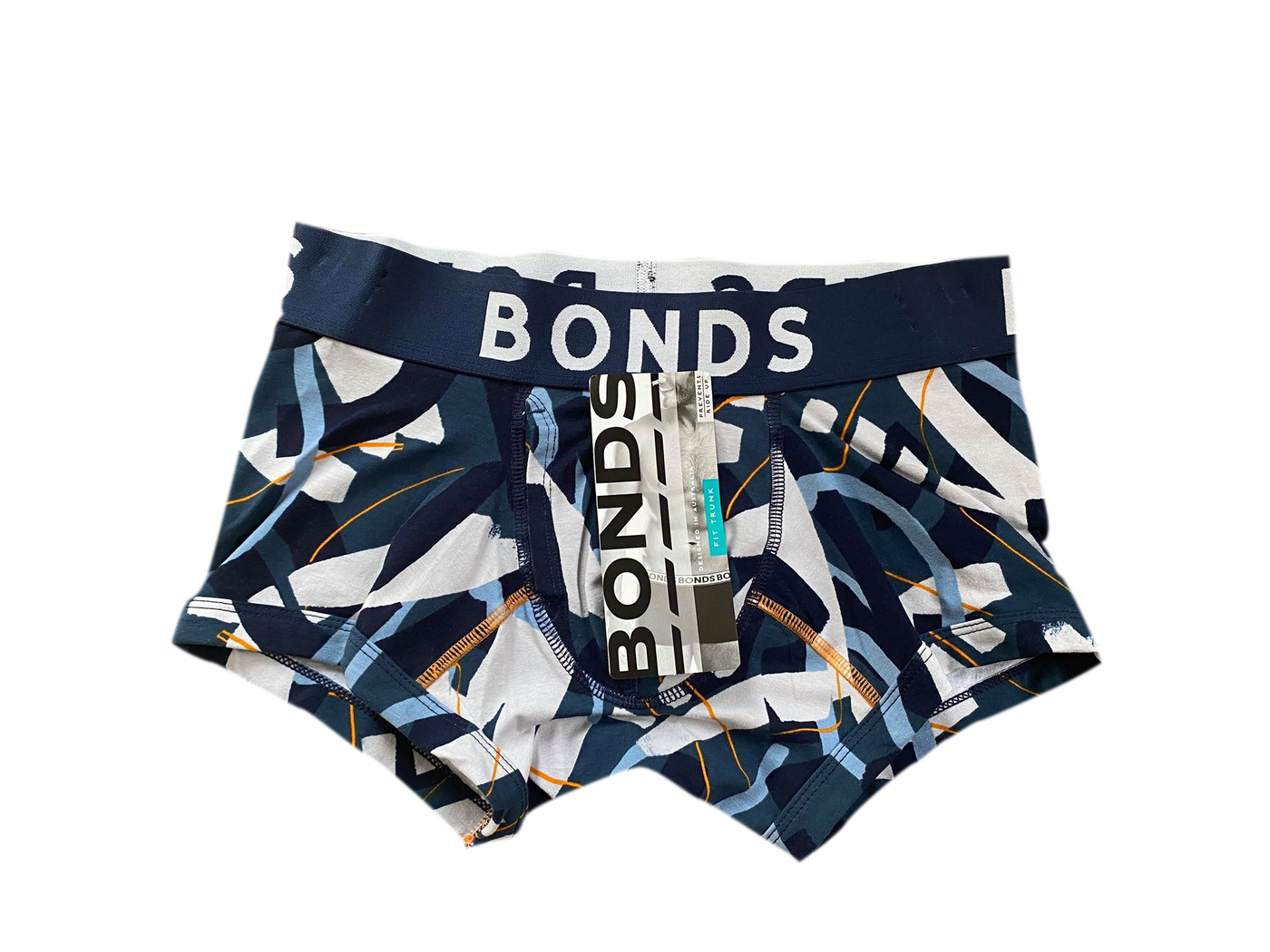 Bond Mens Fit Trunk - Navy Print-Outlet Shop For Kids