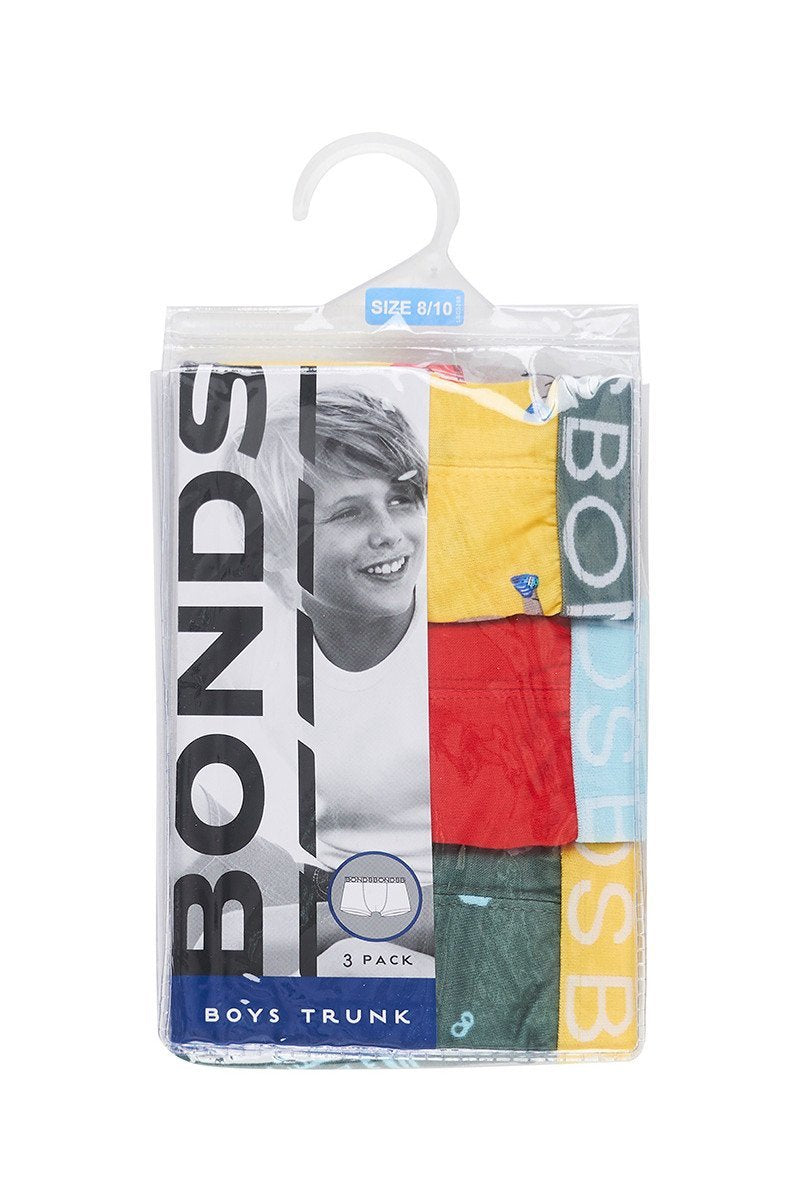 Bonds Boys 3 Pack Trunk - Harry Hippo Minion-Outlet Shop For Kids