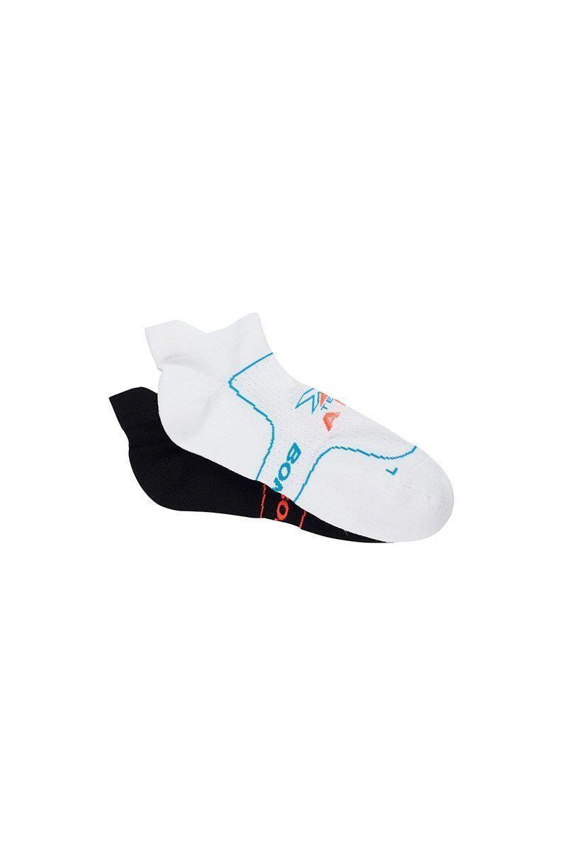 Bonds Mens X-Temp Air Low Cut Socks - Black/White-Outlet Shop For Kids