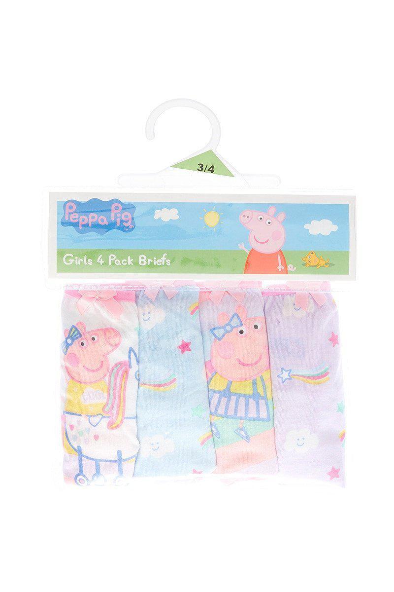 Bonds Peppa Pig Girls Brief 4 Pack - Peppa Pig-Outlet Shop For Kids