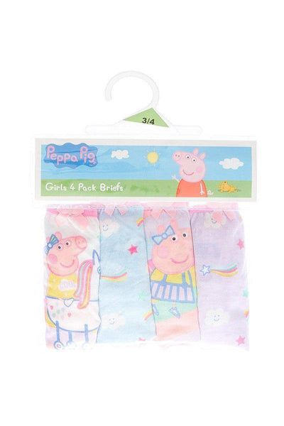 Bonds Peppa Pig Girls Brief 4 Pack - Peppa Pig-Outlet Shop For Kids