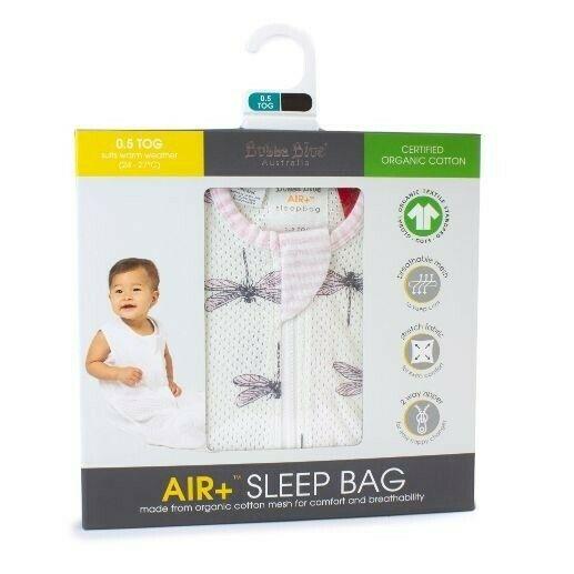 Bubba Blue Air+ 0.5 TOG Sleep Bag - Dragonfly-Outlet Shop For Kids