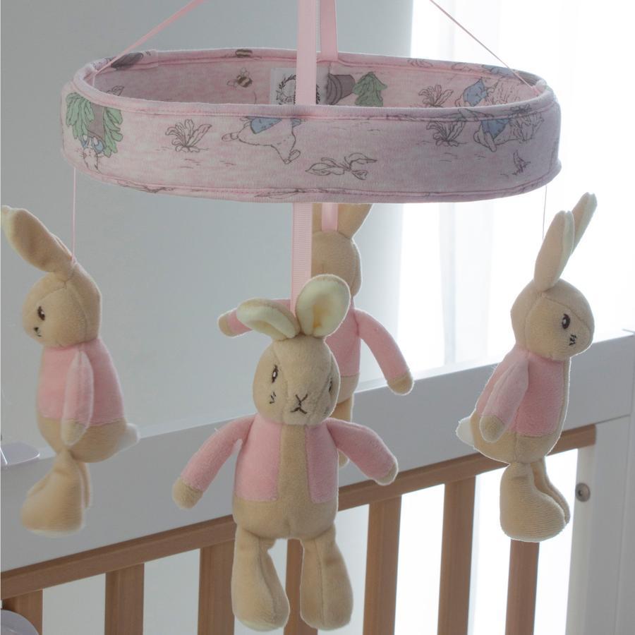 Bubba Blue Peter Rabbit 'Hop Little Rabbit' Musical Mobile With Bluetooth - Pink-Outlet Shop For Kids
