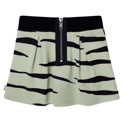 Chi Khi Millie Belle Skirt - Khaki Zebra-Outlet Shop For Kids