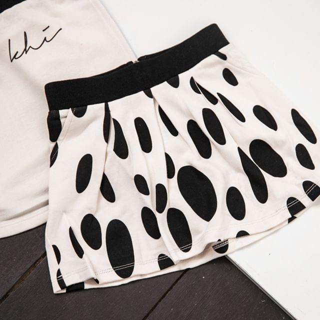 Chi Khi Millie Belle Skirt - Stone Leopard-Outlet Shop For Kids