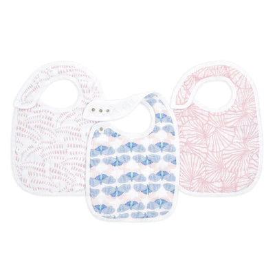 Aden and Anais 3 Pack Classic Snap Bibs - Deco