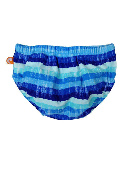 Escargot Boys Sail Away Stripe Aqua Nappy-Outlet Shop For Kids