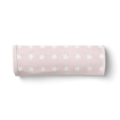 Bubba Blue Everyday Essentials 2 Pack Jersey Wraps - White/Pink Stars