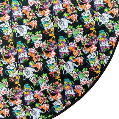 Designer Bums Mad Hatter's Tea Party Play Mat