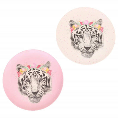 Love Mae 2 Pack Large Plates - Tiger