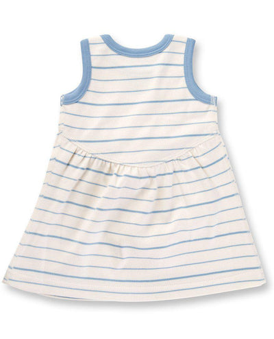 Sapling Child Blue French Stripe Dress-Outlet Shop For Kids