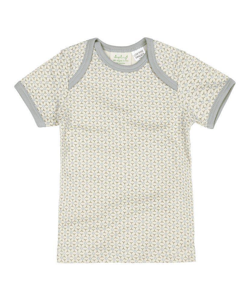 Sapling Child Organic Dove Grey Short Sleeve T-Shirt-Outlet Shop For Kids