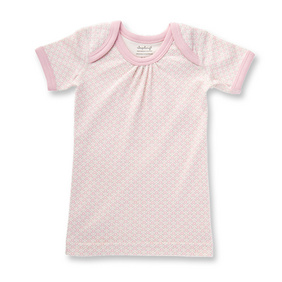 Sapling Child Organic Essentials Dusty Pink Short Sleeve T-Shirt - Outlet Shop For Kids