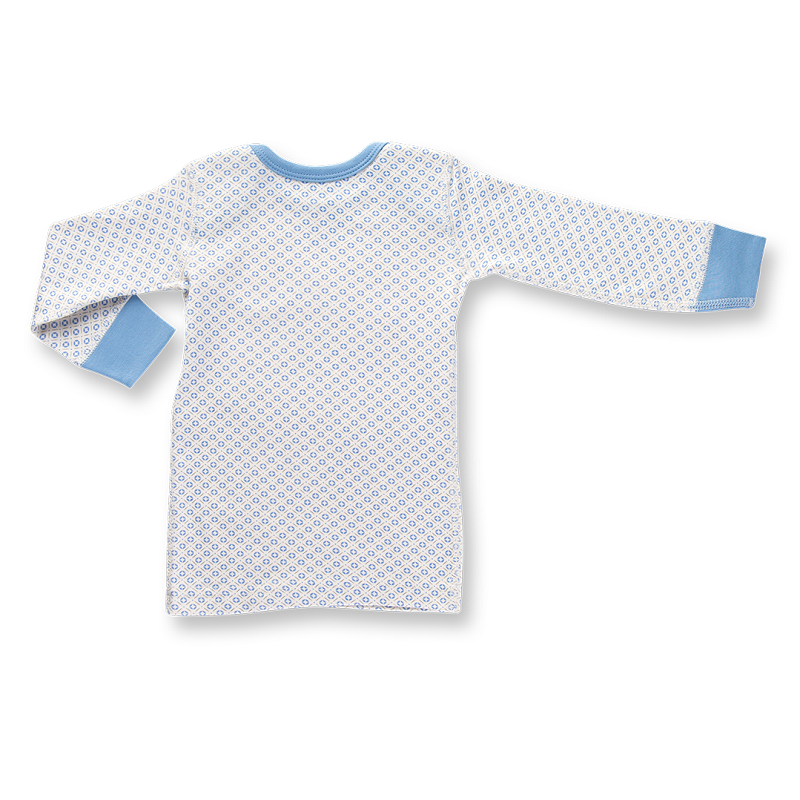 Sapling Child Organic Essentials Little Boy Blue Long Sleeve T-Shirt - Outlet Shop For Kids