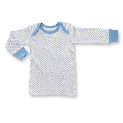 Sapling Child Organic Essentials Little Boy Blue Long Sleeve T-Shirt - Outlet Shop For Kids