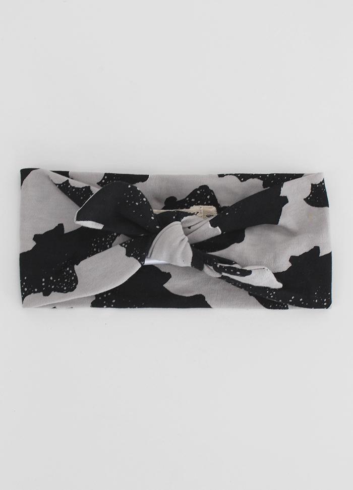 Sunday The Label Top Knot Headband - Bat Print-Outlet Shop For Kids
