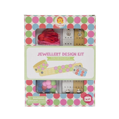 Tiger Tribe Jewellery Design Kit - Pom Pom Bracelet-Outlet Shop For Kids