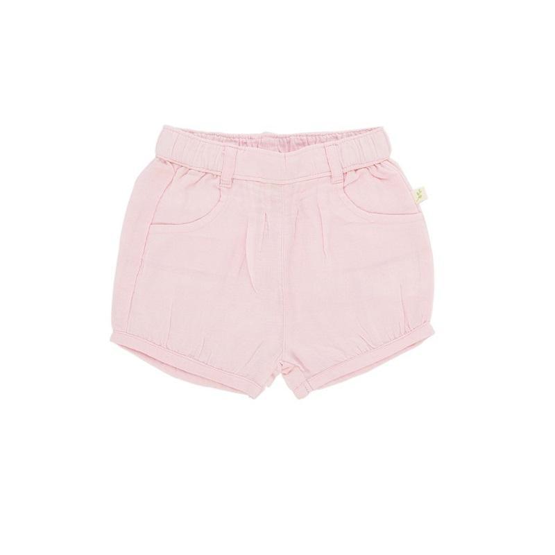 Tiny Twig Organic Woven Shorts - Soft Pink-Outlet Shop For Kids