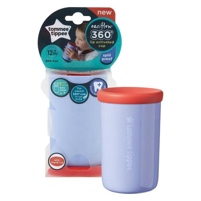 Tommee Tippee Easiflow 360 Tumbler Cup 250 ML - Purple - Outlet Shop For Kids