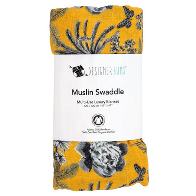 Designer Bums Vintage Flora Swaddle